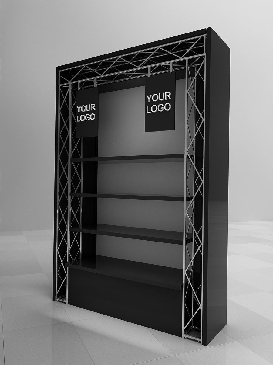 Display Stand 3D model_3