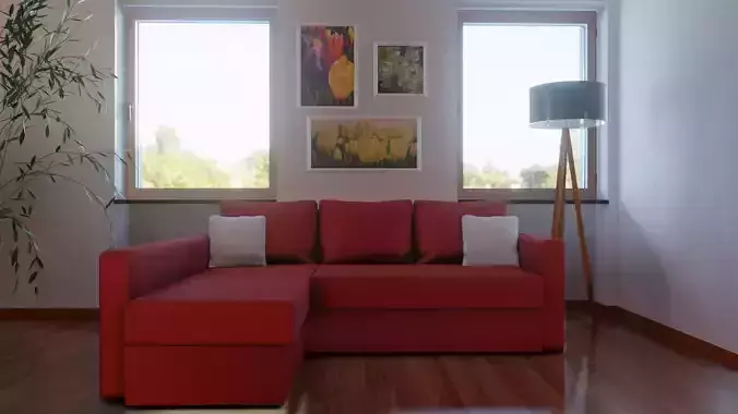 SofaFriheten with peninsula