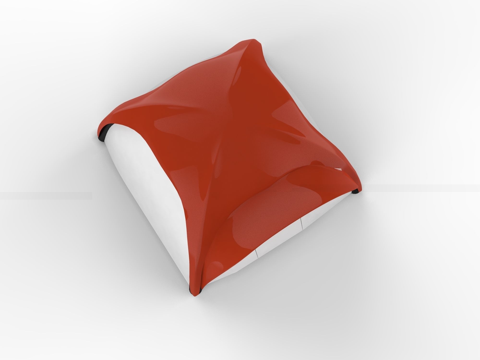 Comercial Air Dome Tent  3D model_1