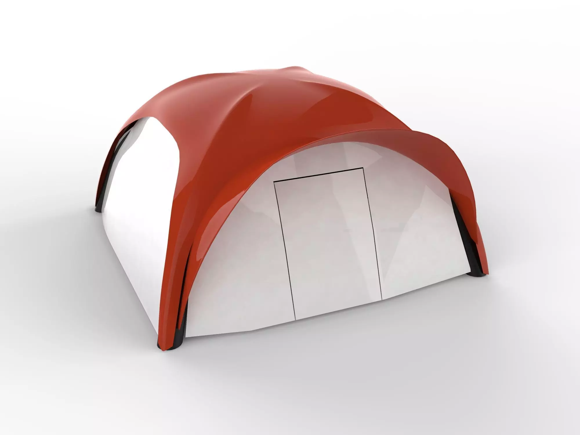 Comercial Air Dome Tent  3D model_0