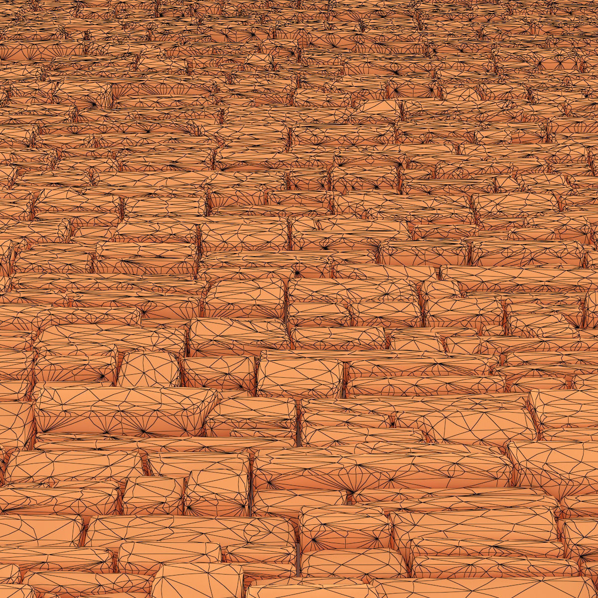 Wall stone clincer rock decor n1 3D model_25