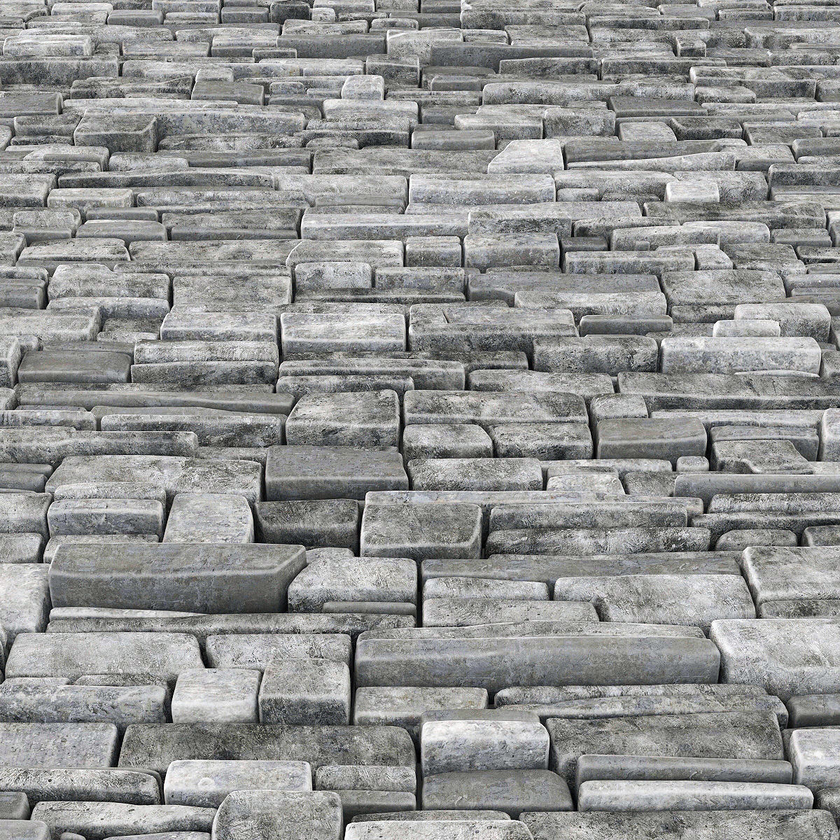 Wall stone clincer rock decor n1 3D model_7