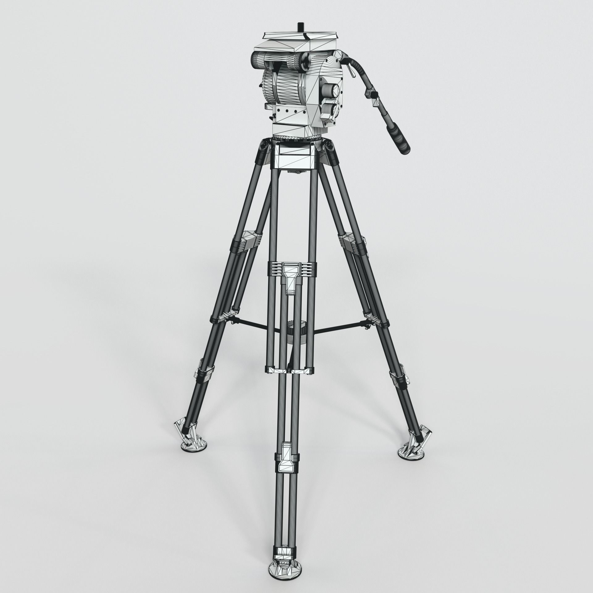 Tripod video 3D model_5