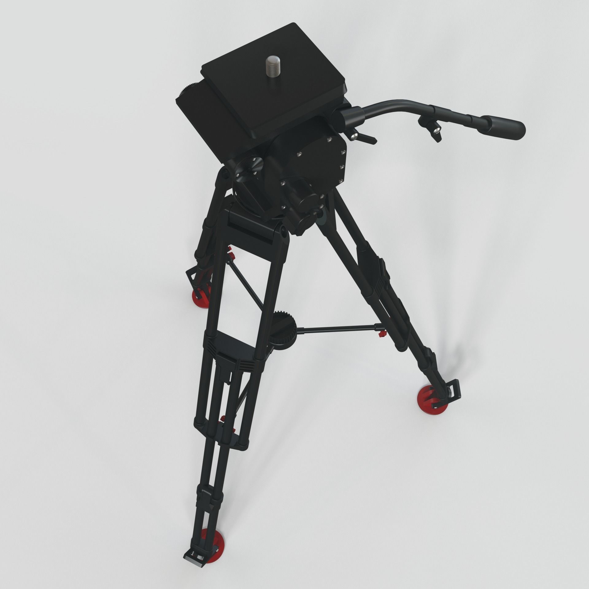 Tripod video 3D model_2