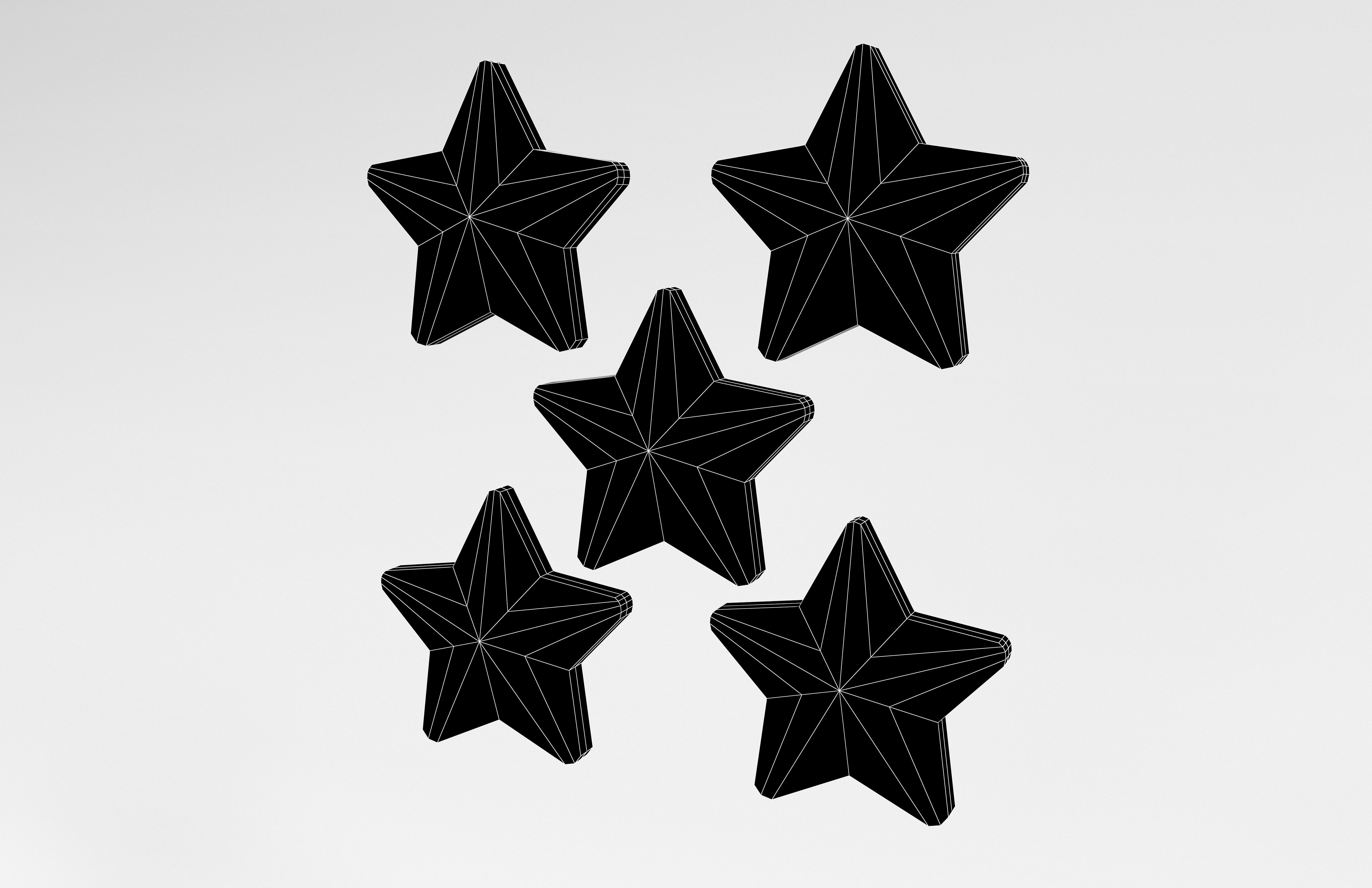 Five Star v5 001 Low-poly 3D model_7