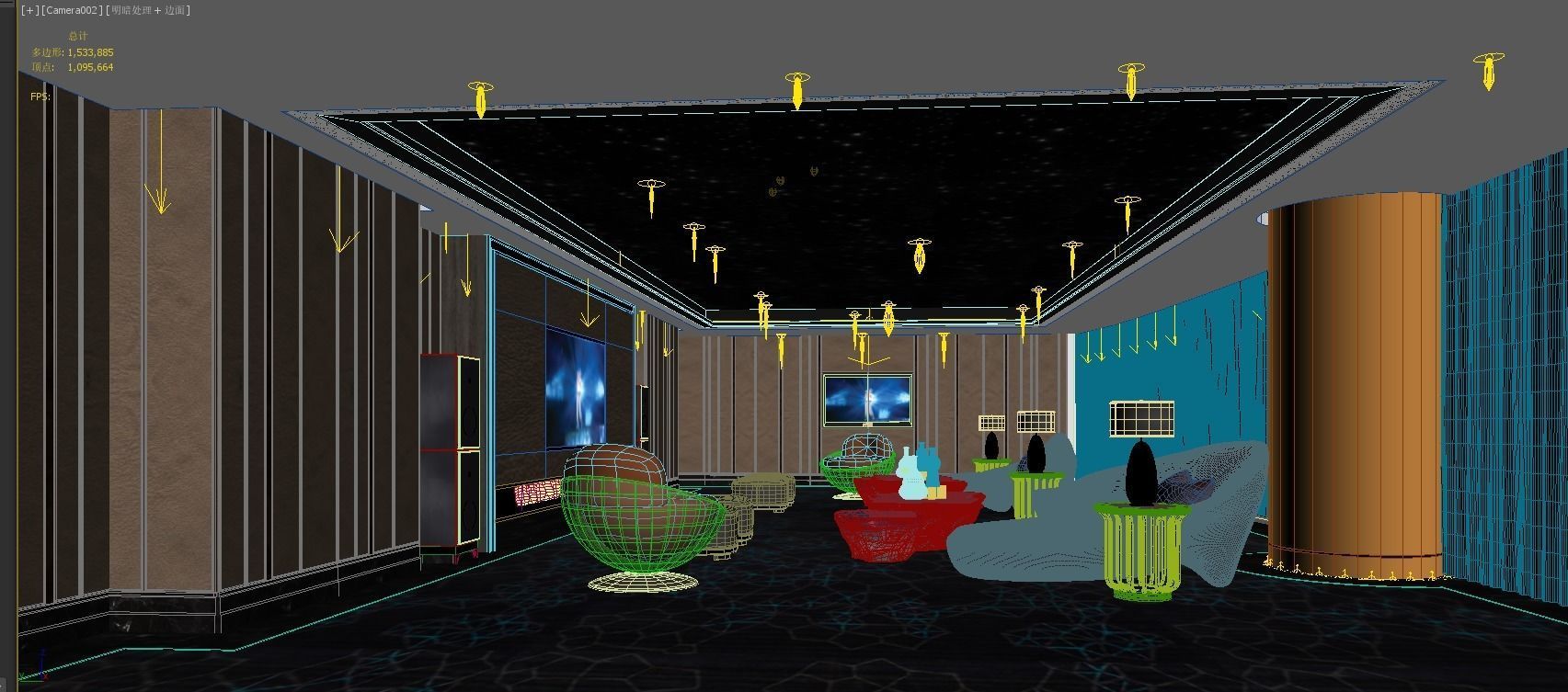 Video room 3D model_1