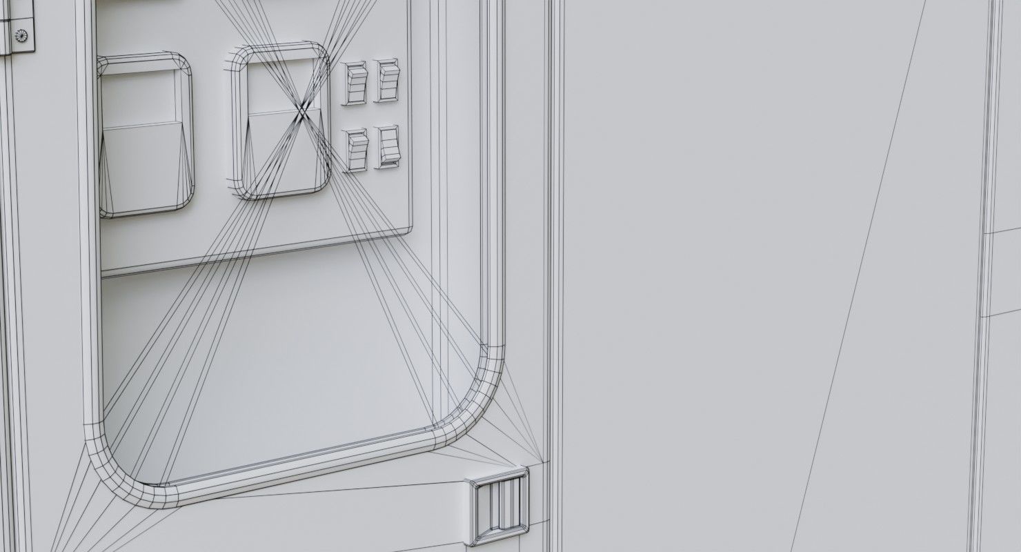 Generator 2B Low-poly 3D model_12