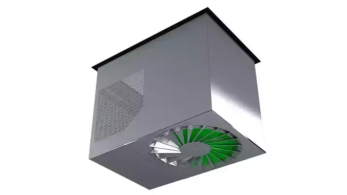 air cooler  Free low-poly 3D model