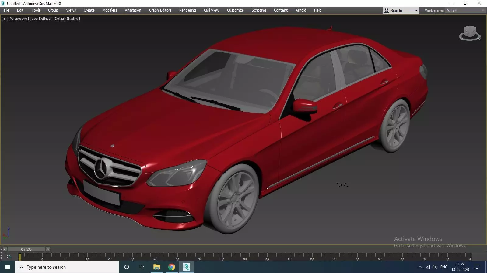 car detailed model 3D model_0
