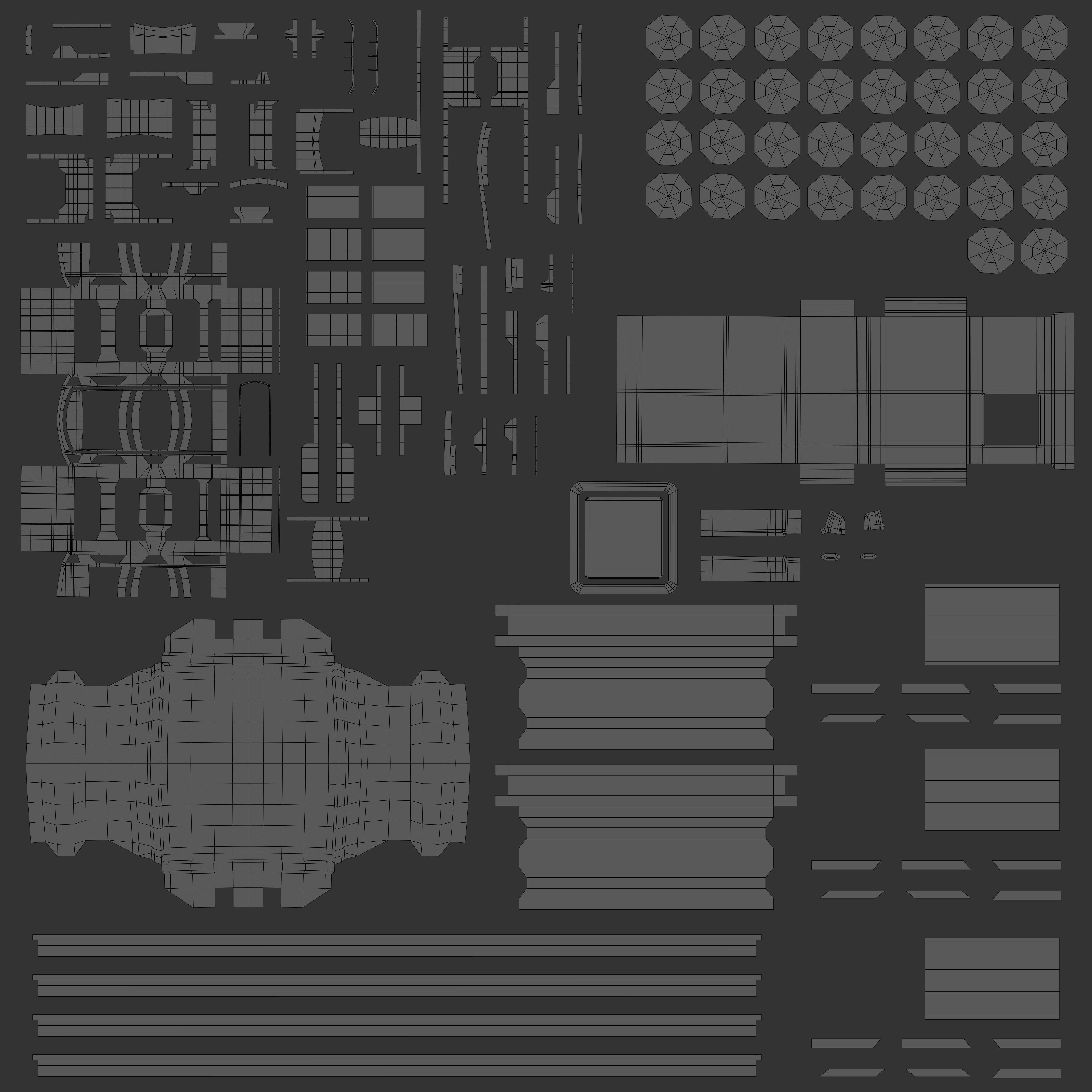 Portable Toilet Low-poly 3D model_13