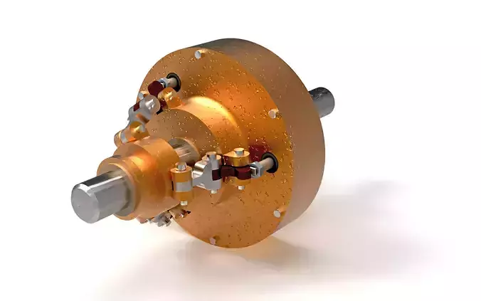 Multi plate Disc clutch 3D print model