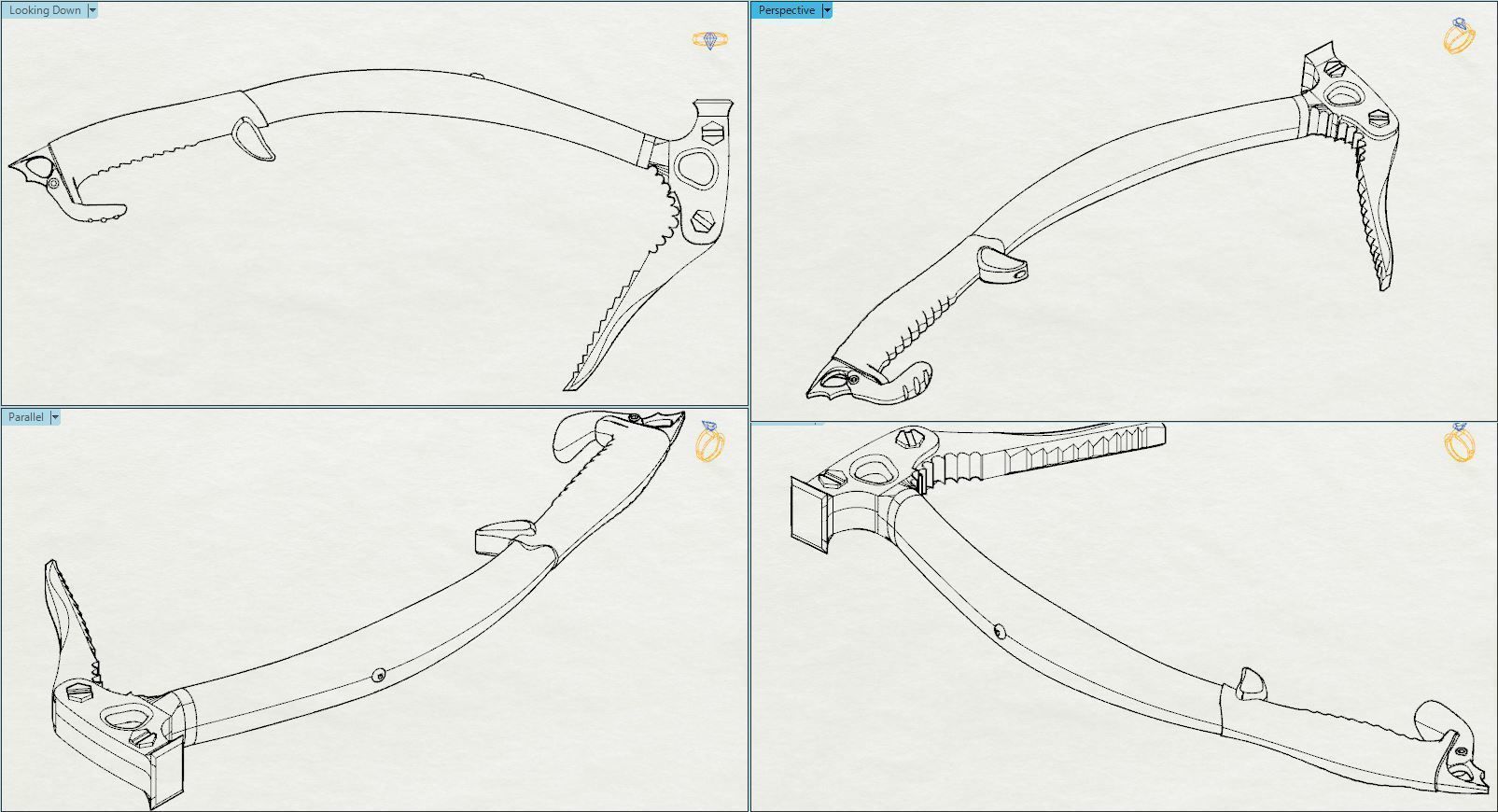Jewelry Ice tool 3D print model_2