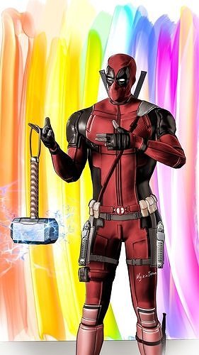 worthy deadpool 3D print model