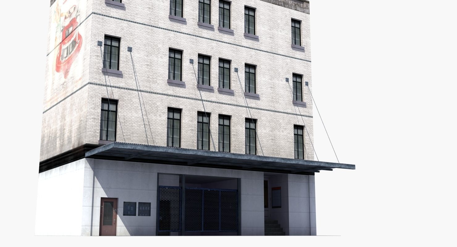 8 City Buildings 3D model_29