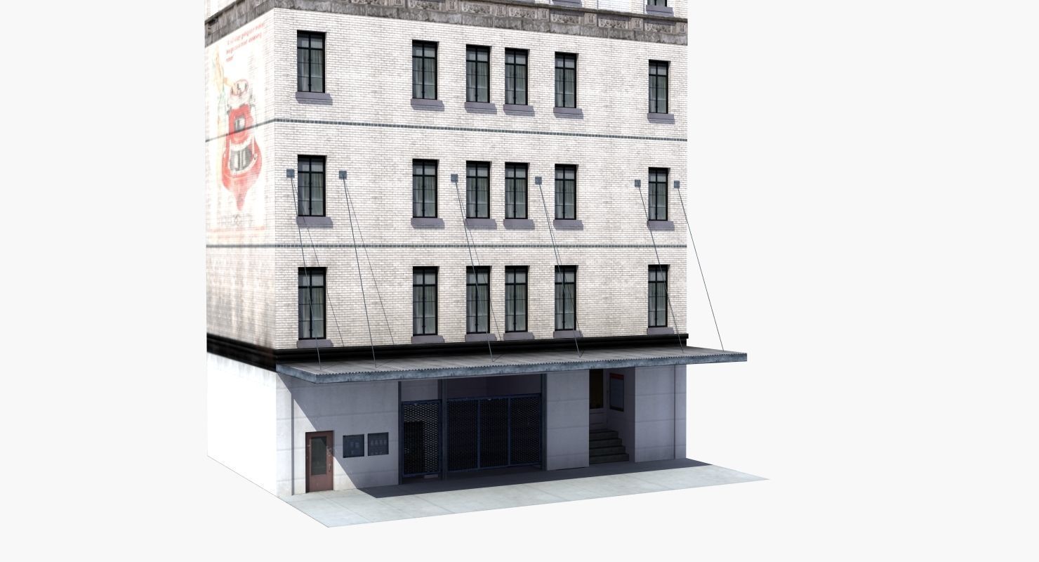 8 City Buildings 3D model_26