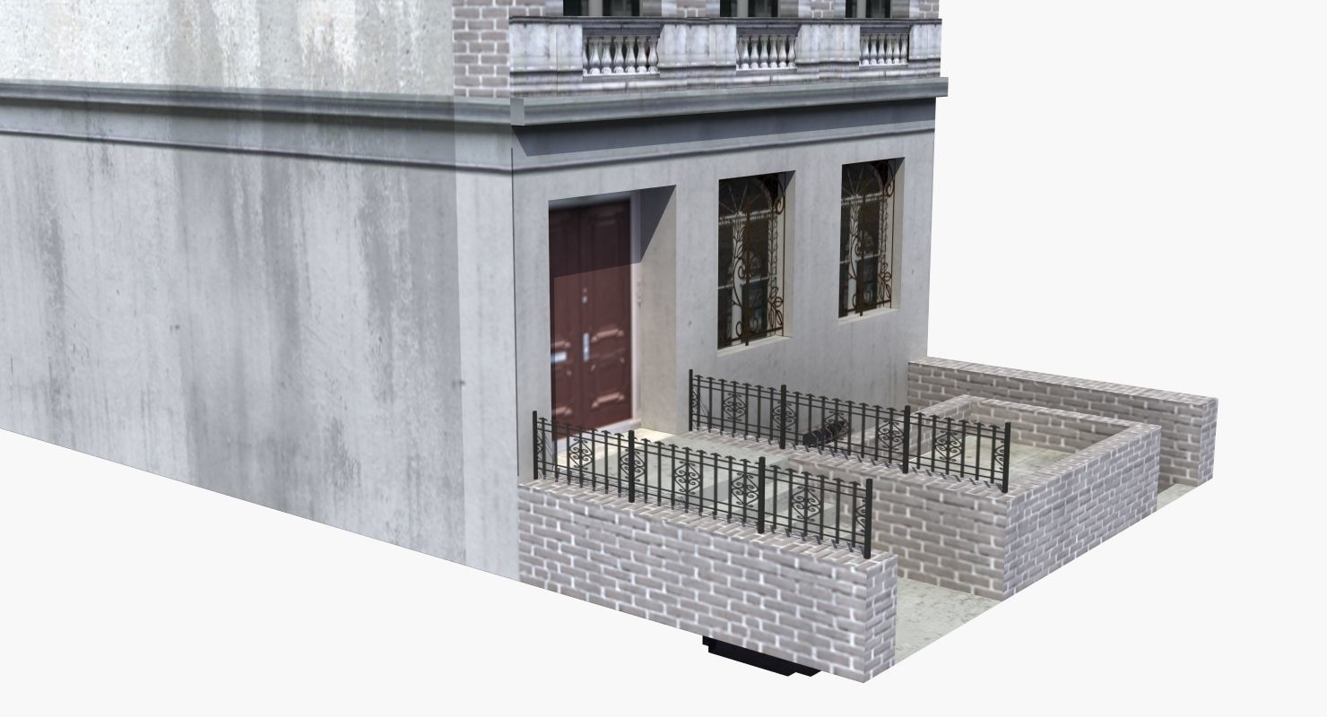 8 City Buildings 3D model_40