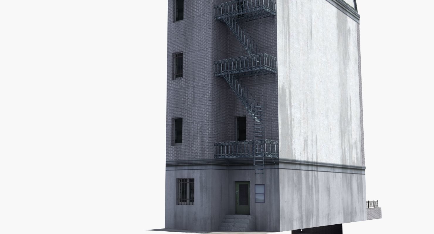 8 City Buildings 3D model_37