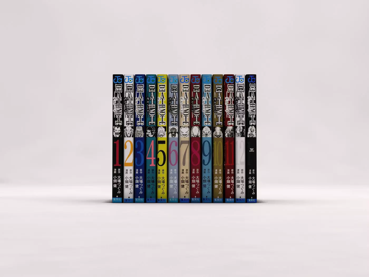 BOOK---Manga Death Note Low-poly 3D model