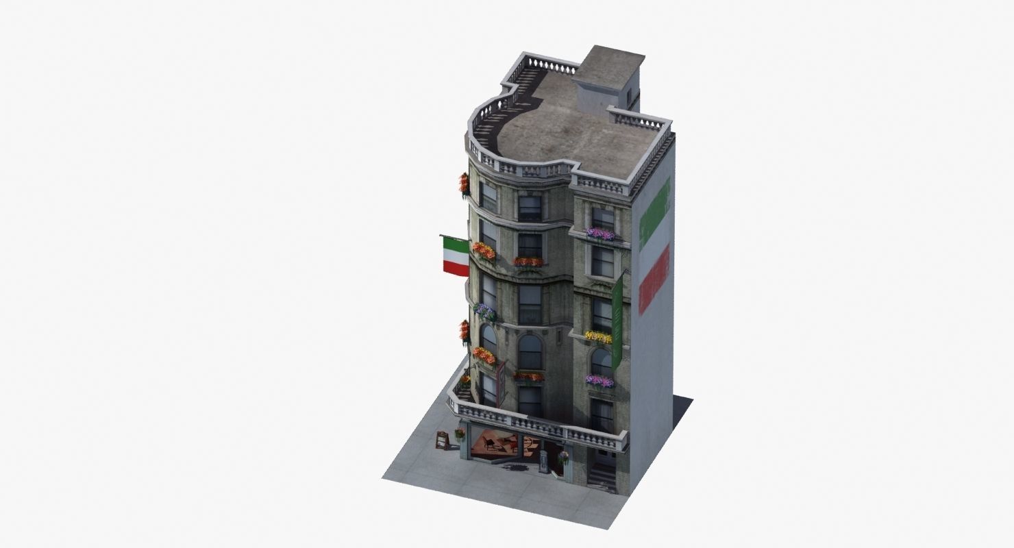 Cafe Diner 3D model_48