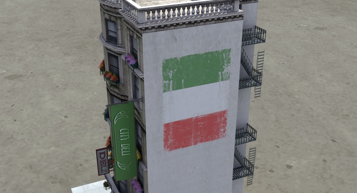 Cafe Diner 3D model_3