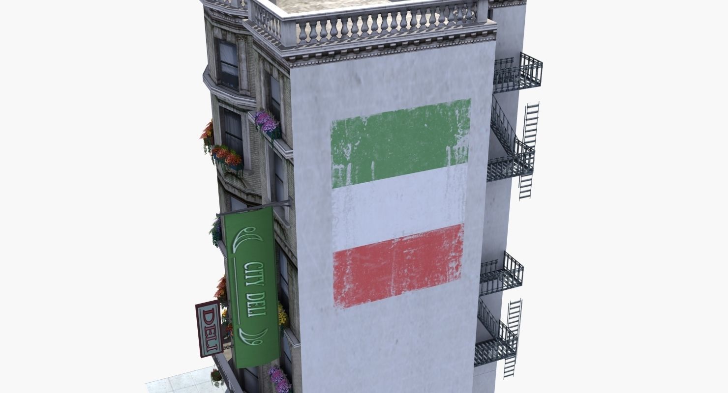 Cafe Diner 3D model_13