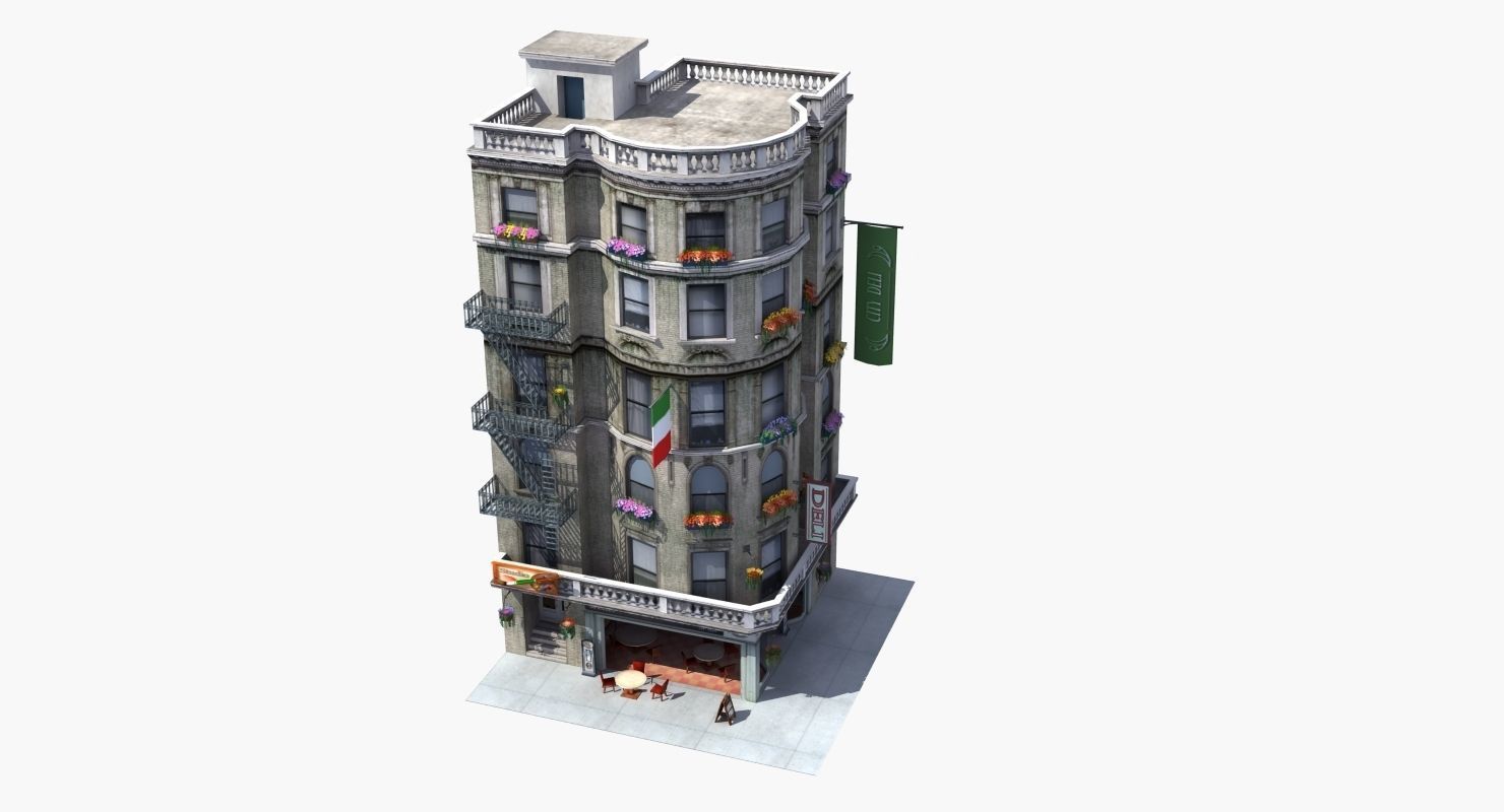 Cafe Diner 3D model_15