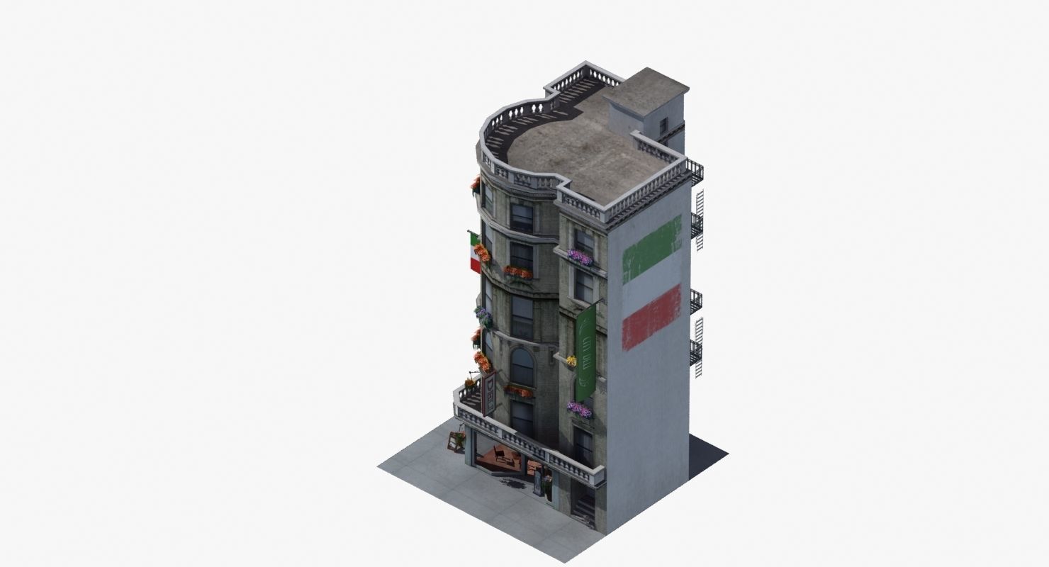 Cafe Diner 3D model_33