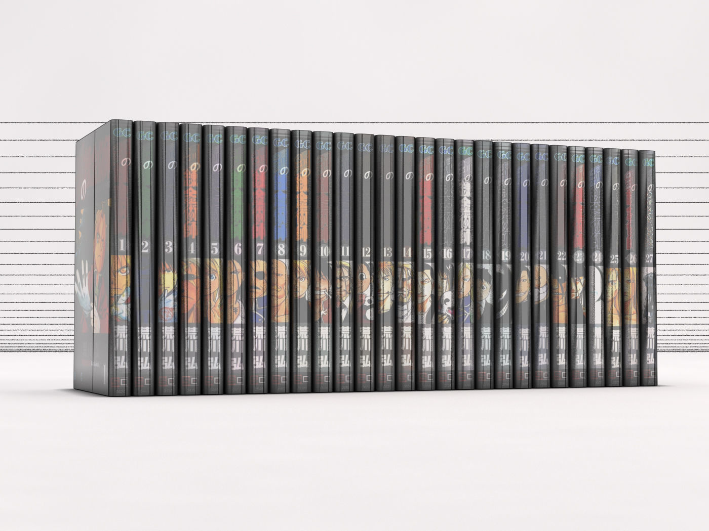 BOOK---Manga Fullmetal Alchemist Low-poly 3D model_18