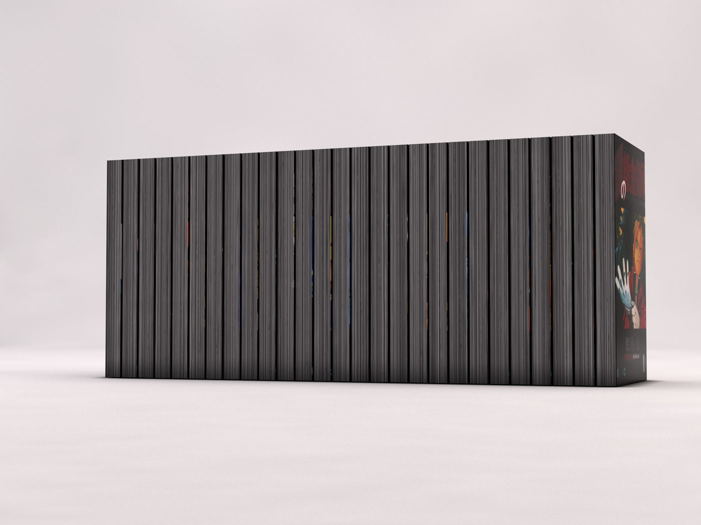 BOOK---Manga Fullmetal Alchemist Low-poly 3D model_8