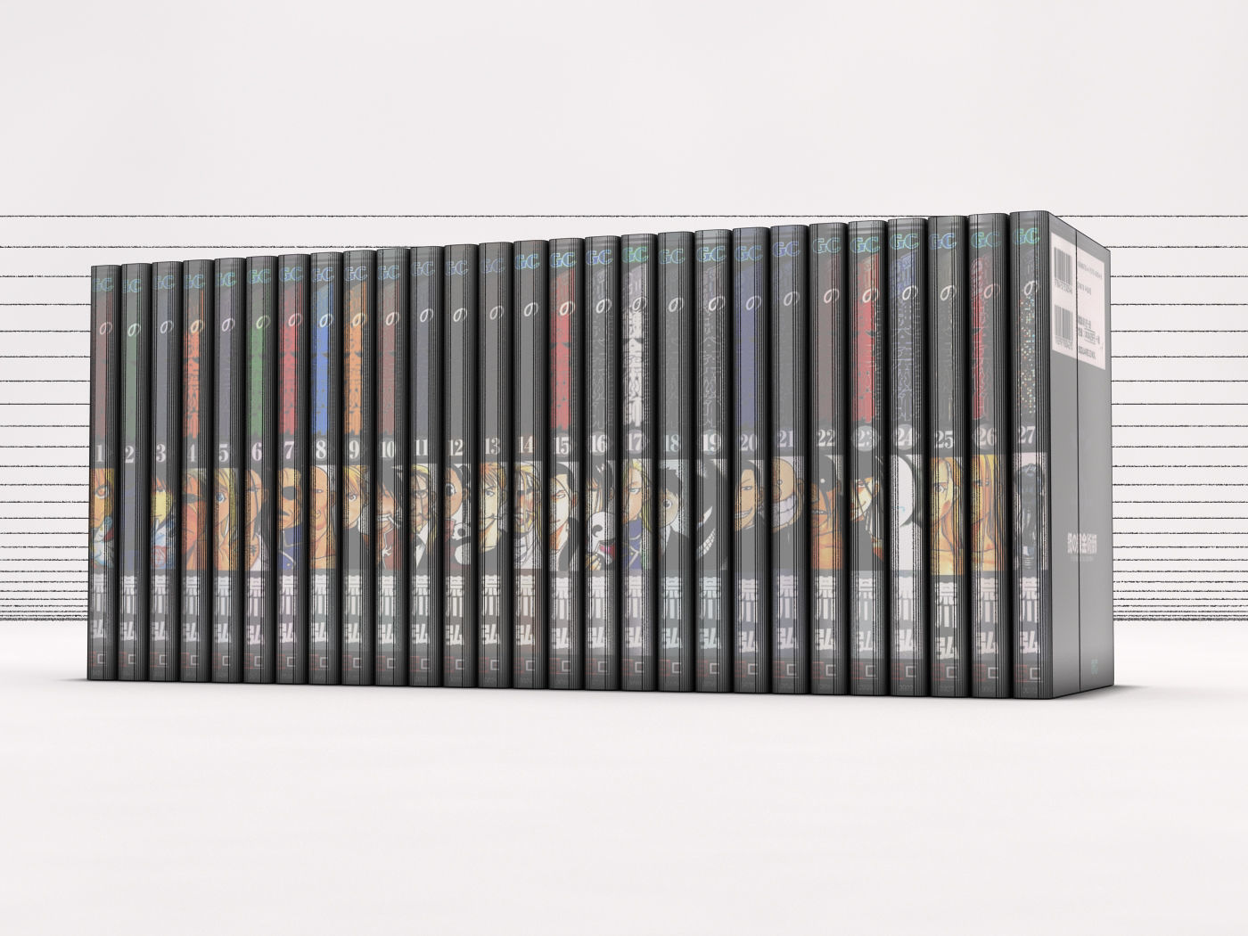 BOOK---Manga Fullmetal Alchemist Low-poly 3D model_32