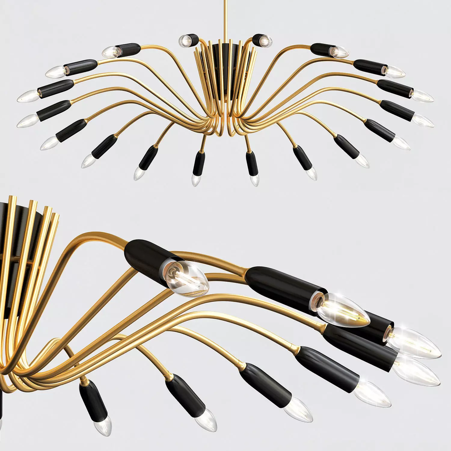 Aretha Pendant Lights 3D model