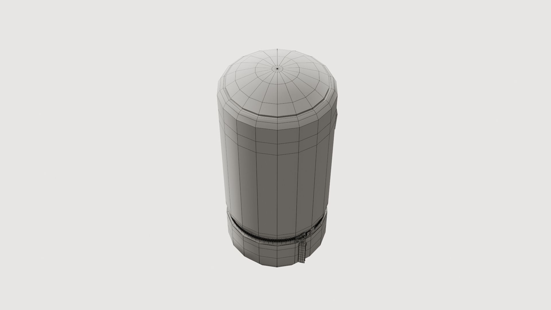 Speaker Plant 3D model_5