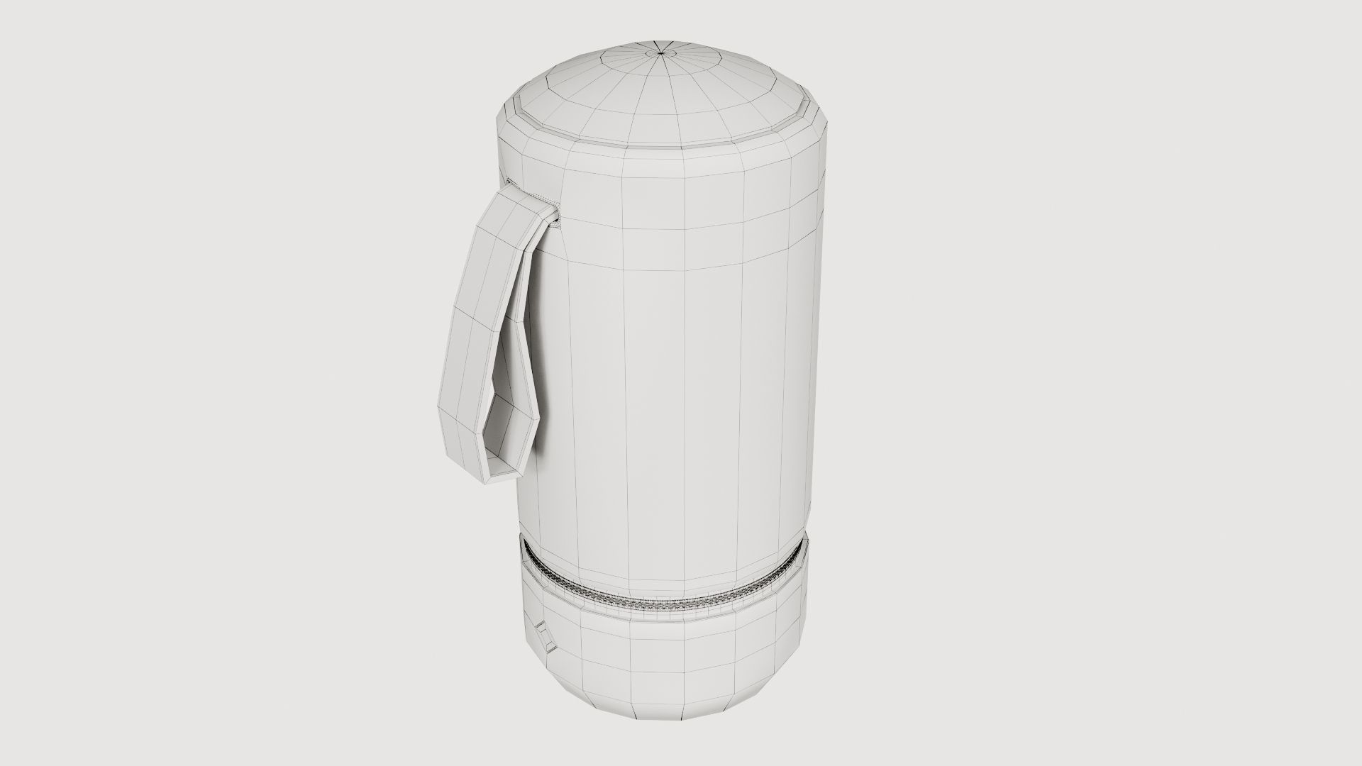 Speaker Plant 3D model_9