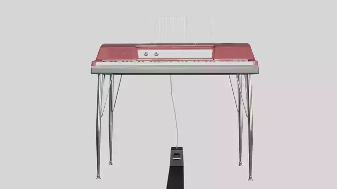 Wurlitzer Red Keyboard