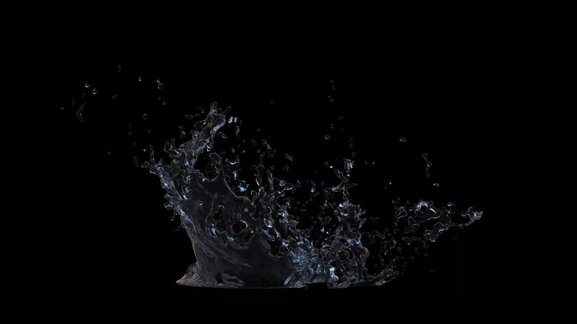 Water Splash 3D model