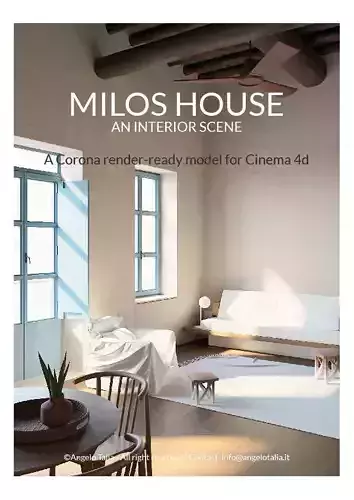 MILOS HOUSE - An Interior Scene 