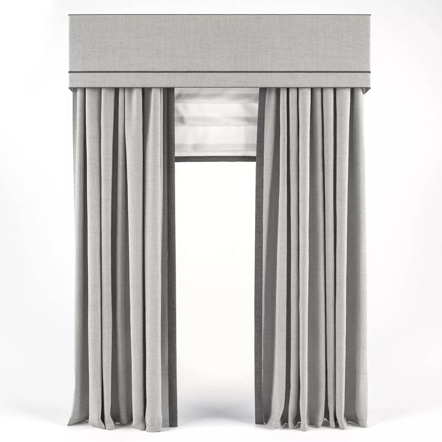 curtain 30 3D model_0
