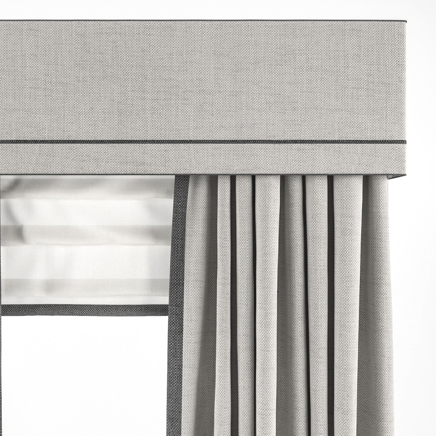 curtain 30 3D model_2