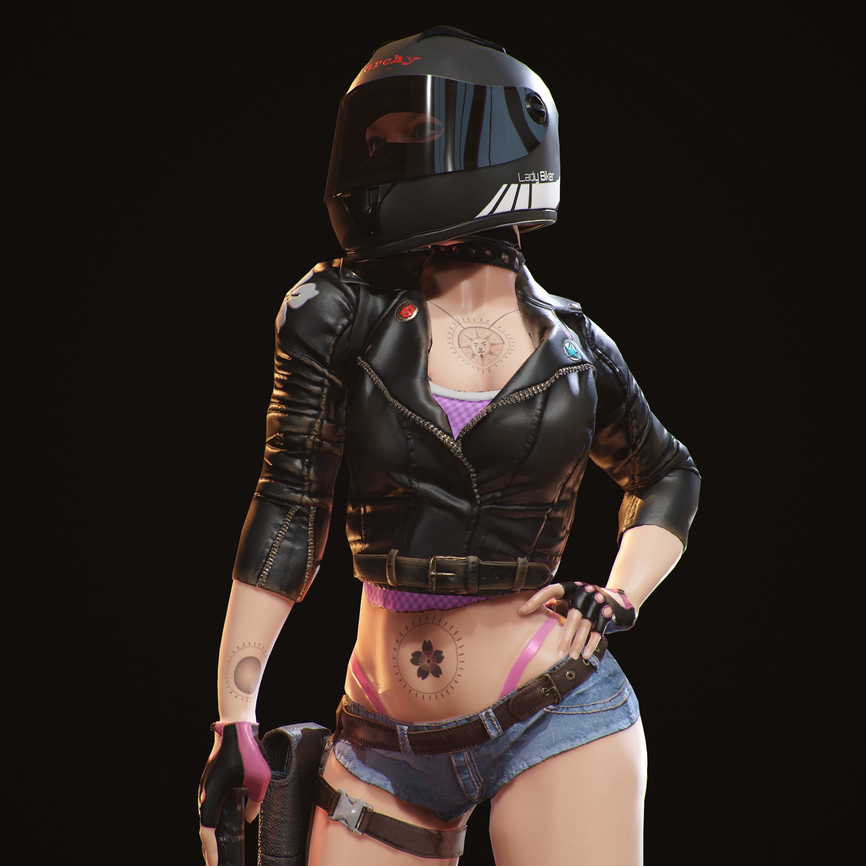 Lady Biker