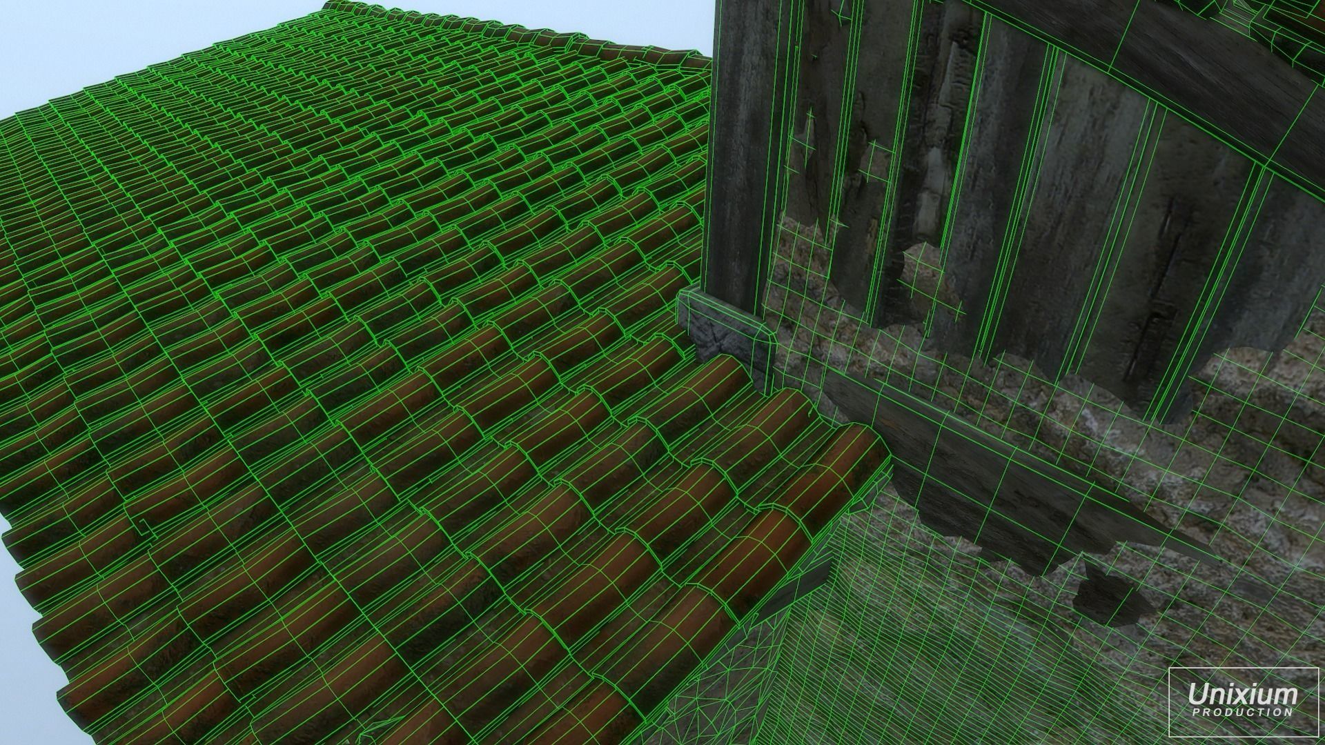 Classic Age Greek House Low-poly 3D model_17