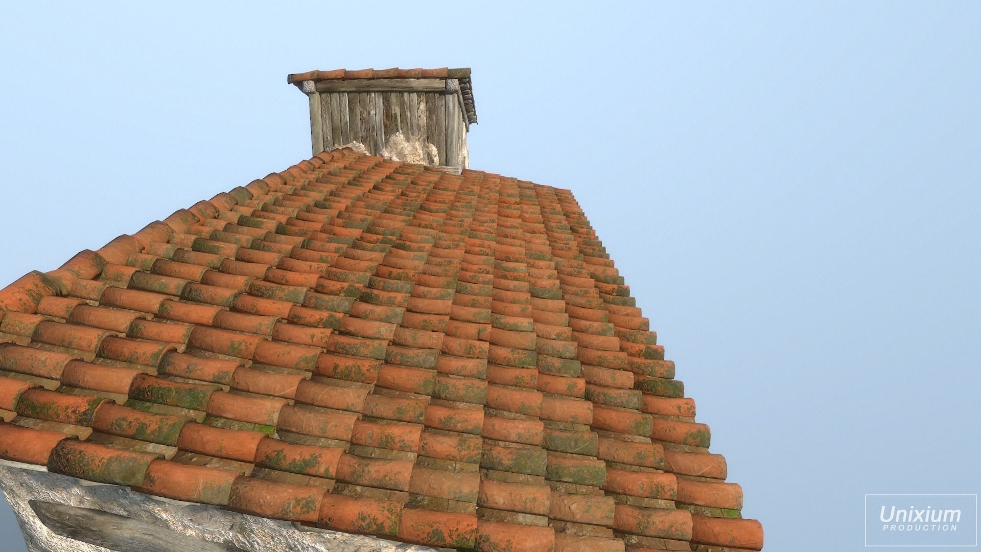 Classic Age Greek House Low-poly 3D model_4