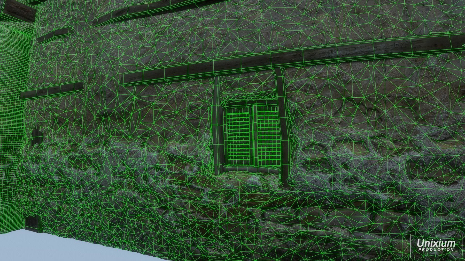 Classic Age Greek House Low-poly 3D model_19