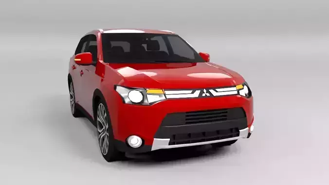 MITSHUBISHI OUTLANDER LOWPOLY