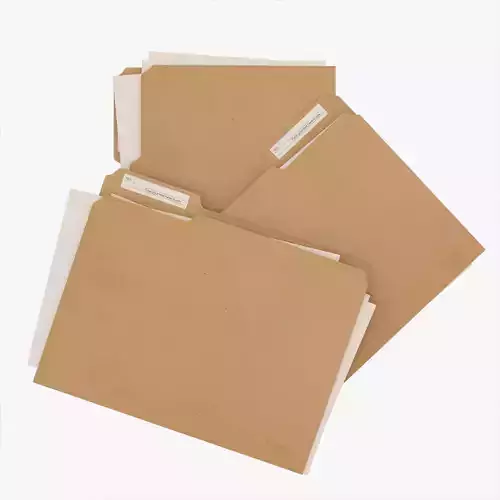File Folders 3D model