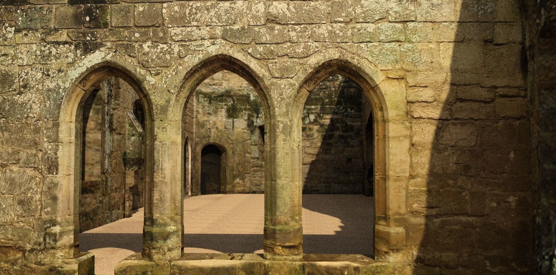 Bodiam Castle 3D model_2