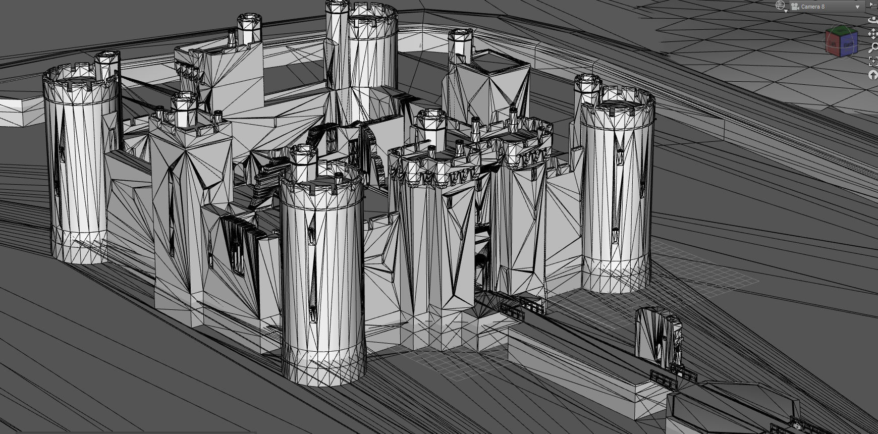 Bodiam Castle 3D model_11