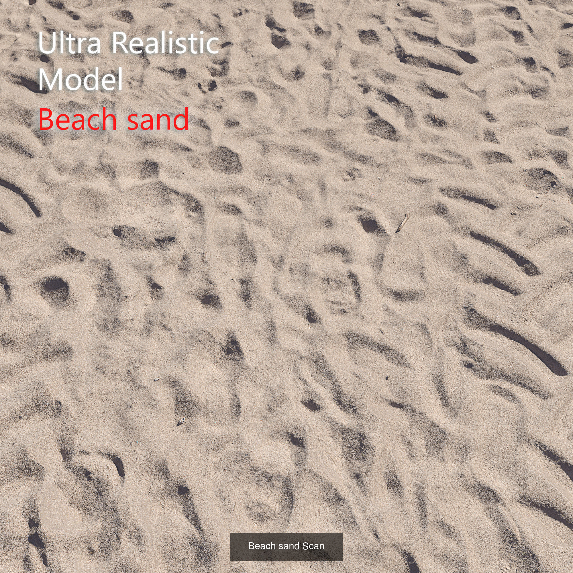 Ultra realistic Sand 3D Model Collection_3