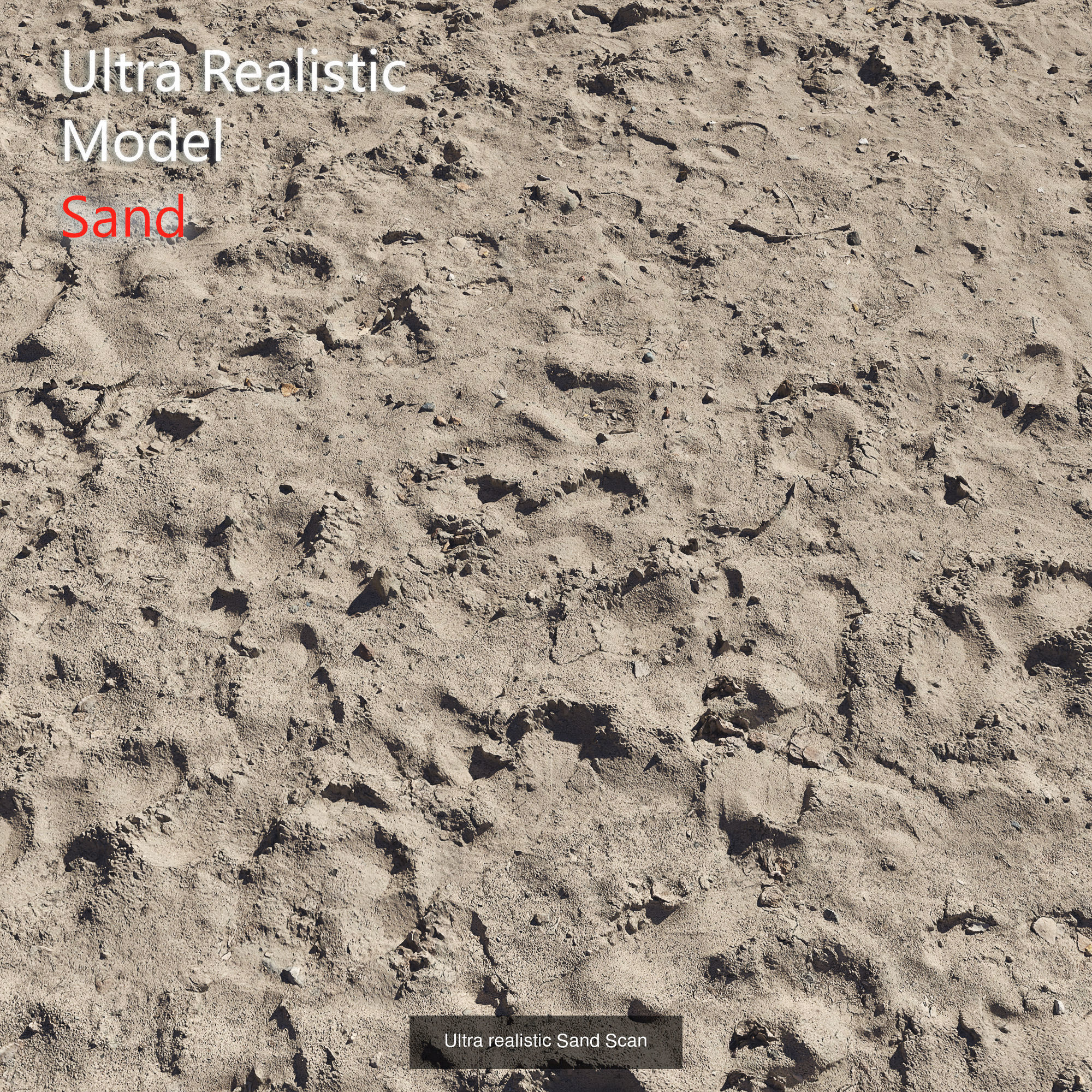 Ultra realistic Sand 3D Model Collection_6