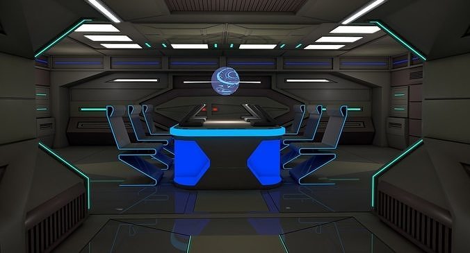 ScI Fi Interior  3D model