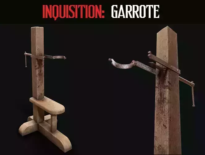 Inquisition - Garrote Low-poly 3D model